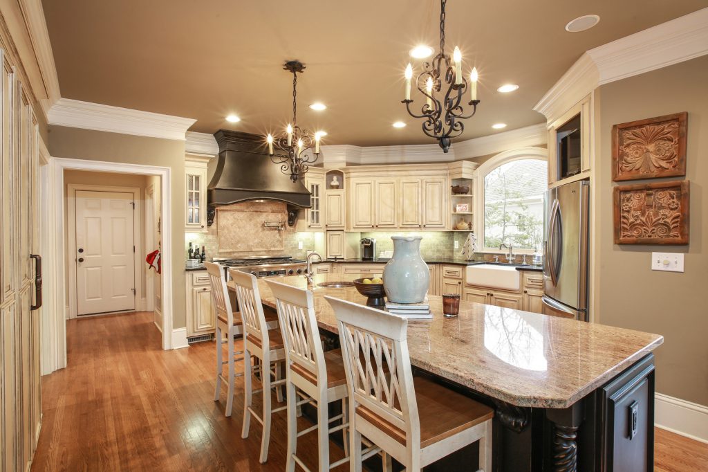 A remodeled kitchen