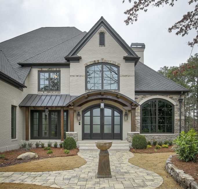 A norm hughes exterior remodel on a Georgia home