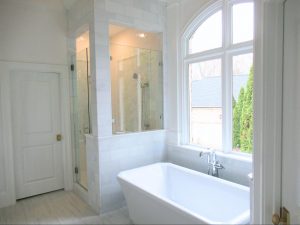 Bathroom after remodel by Norm Hughes Homes